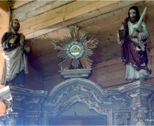 Figury św. Piotra i Pawła (zostały skradzione)